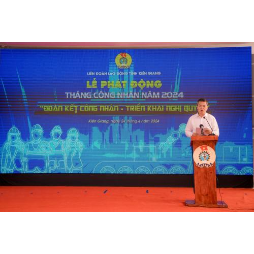 Những khoảng khắc ý nghĩa trong lễ phát động "Tháng Công Nhân" năm 2024